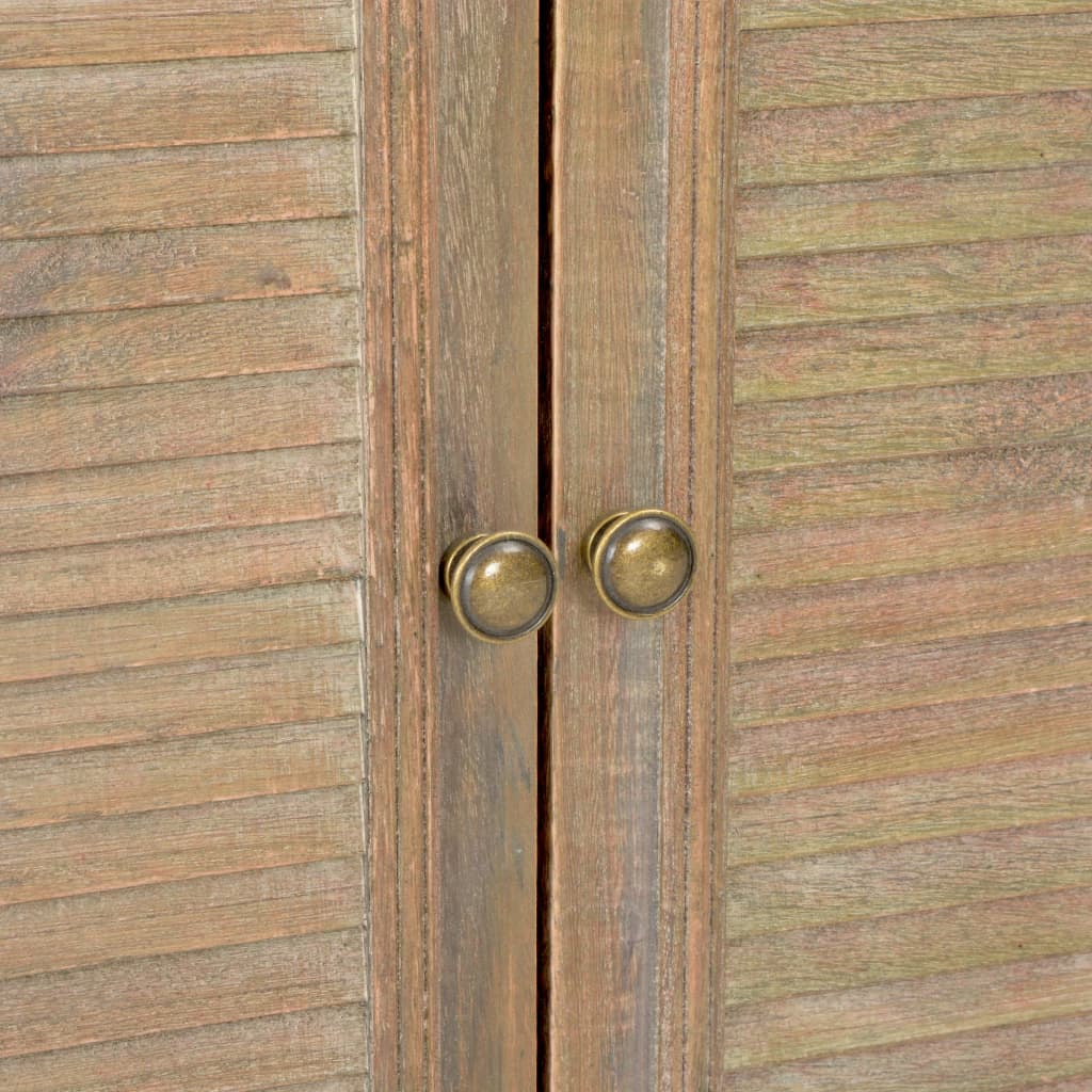 Komoda bijela 60x30x80 cm puno drvo