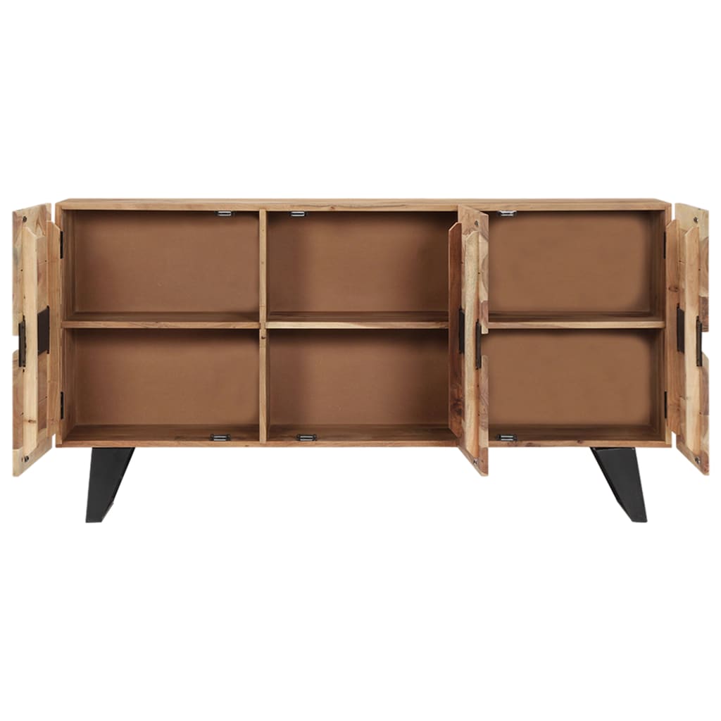 Sideboard 150x40x79 cm Massivholz Akazie
