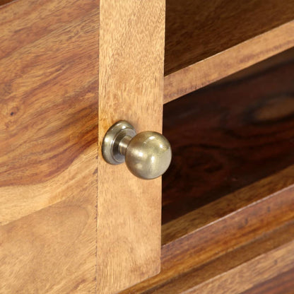 TV-Schrank 118x30x40 cm Massivholz