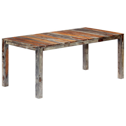 Esstisch Grau 180x90x76 cm Massivholz
