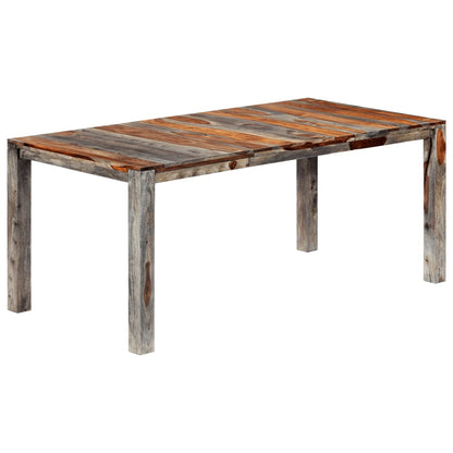 Esstisch Grau 180x90x76 cm Massivholz