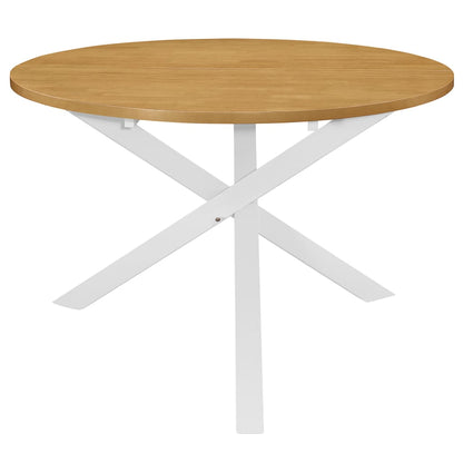 Dining table white 120x75 cm MDF