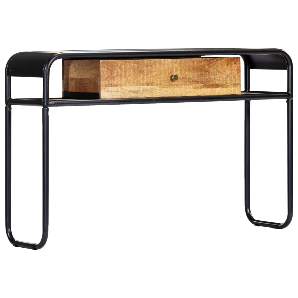 Console table 118 x 30 x 75 cm solid mango wood