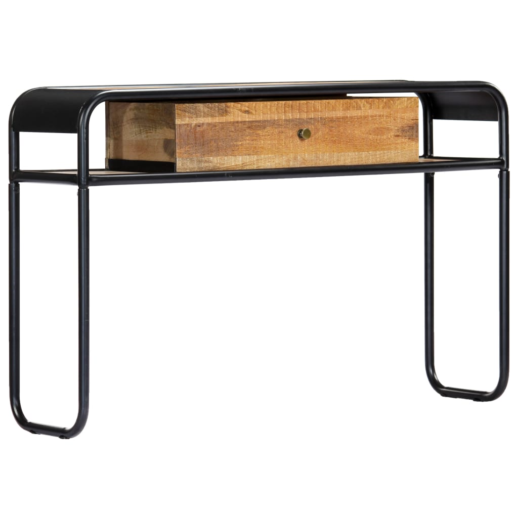 Console table 118 x 30 x 75 cm solid mango wood