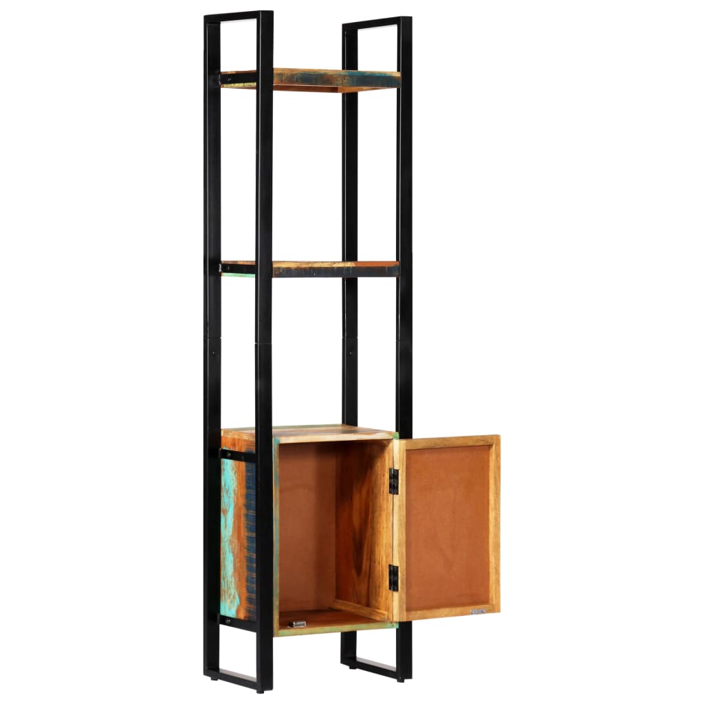 Bookcase 45x30x171 cm solid reclaimed wood