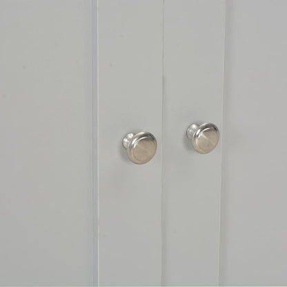 Komoda siva 112x35x81 cm