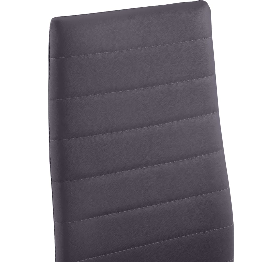 5-piece dining set grey