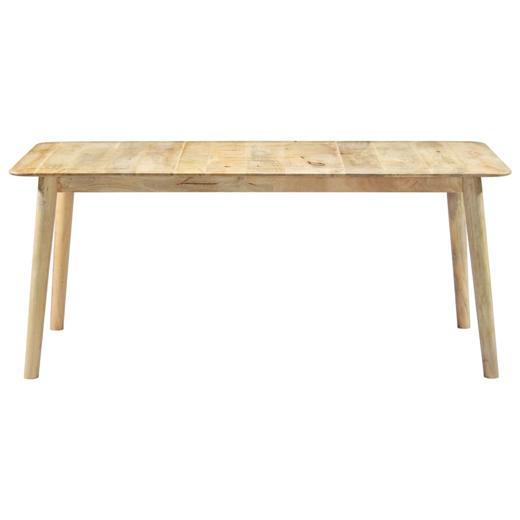 Dining table 180×90×76 cm mango solid wood