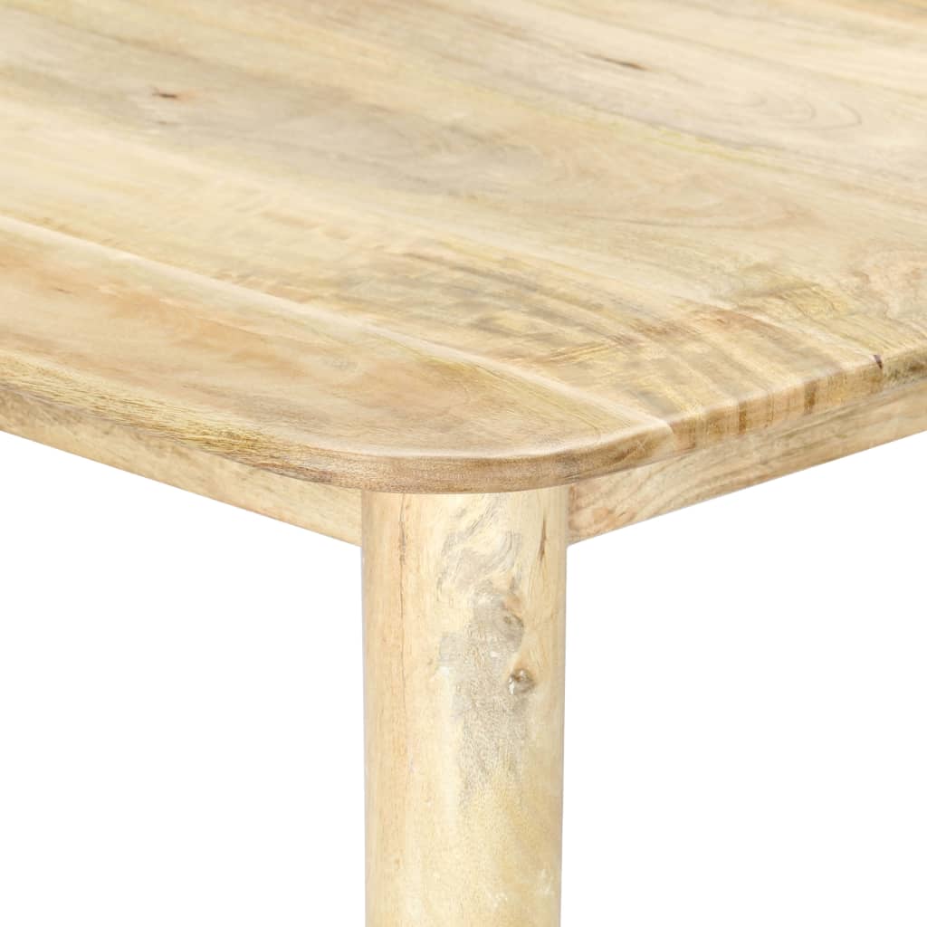 Dining table 180×90×76 cm mango solid wood