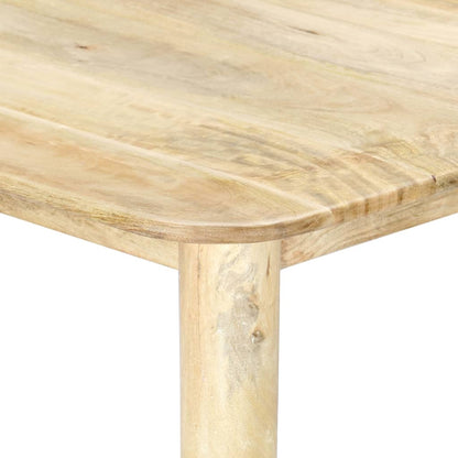 Dining table 180×90×76 cm mango solid wood