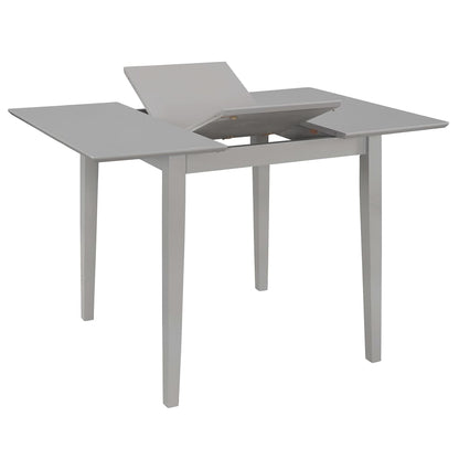 5-piece dining set MDF grey