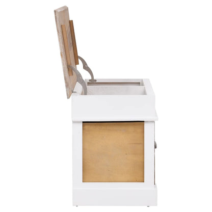 Flurbank 70 x 35 x 45 cm Paulownia Holz