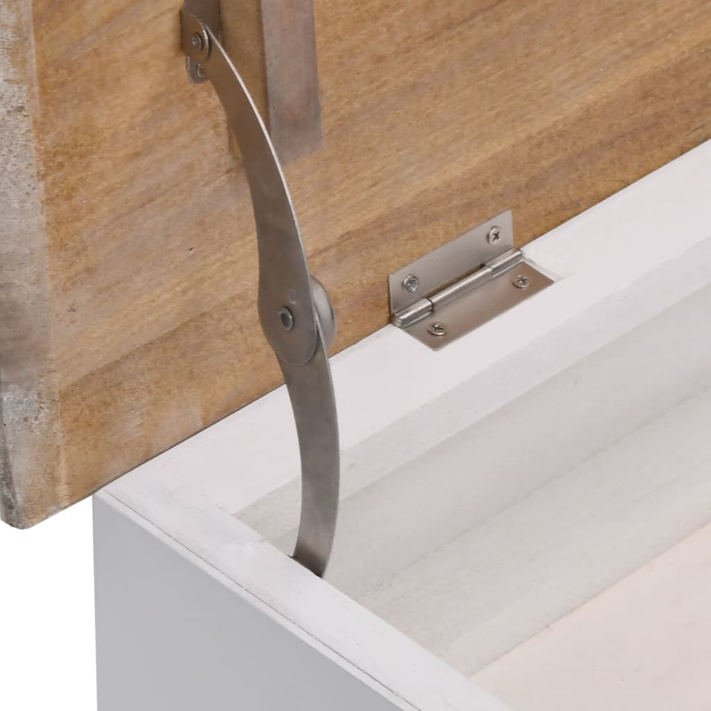 Flurbank 70 x 35 x 45 cm Paulownia Holz