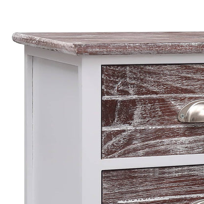 Flurbank Braun 115x30x40 cm Holz