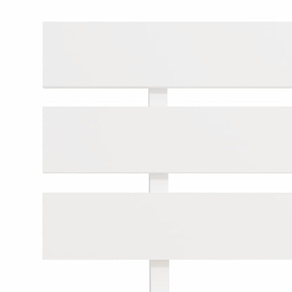 Krevet od punog drva bijeli bor 140x200 cm