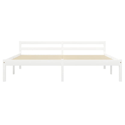 Solid wood bed white pine 160x200 cm