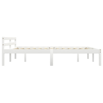 Solid wood bed white pine 160x200 cm