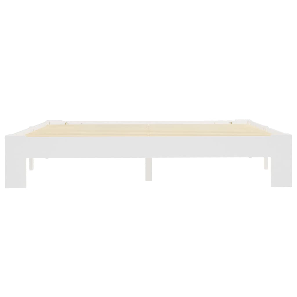 Solid wood bed white pine 160x200 cm