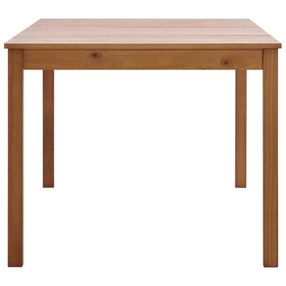 Dining table honey brown 180 x 90 x 73 cm pinewood