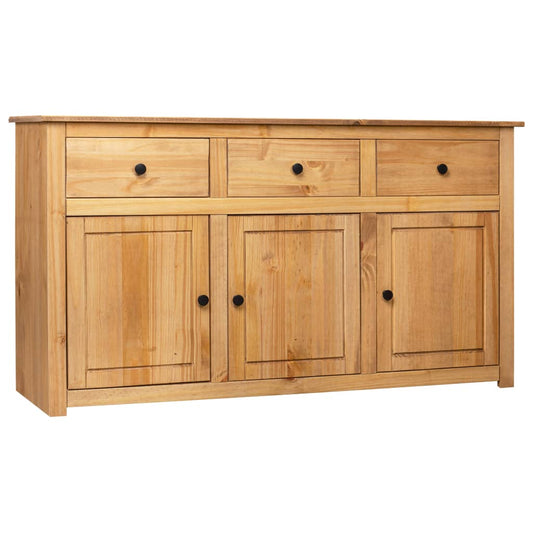 Sideboard 135 x 40 x 80 cm solid Panama pine