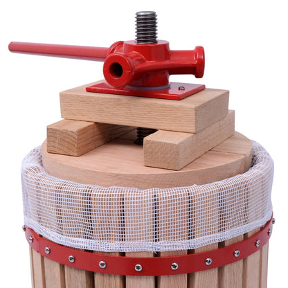 2-tlg. Obst- & Weinpresse und Mühle-Set