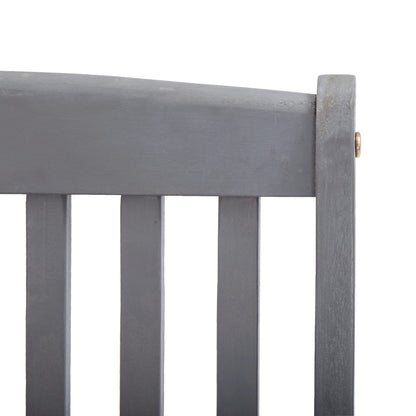 Klappbare Gartenstühle 2 Stk. Massivholz Akazie