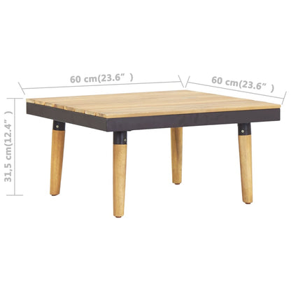 8 kom. Vrtna garnitura za sjedenje s jastucima od punog drva akacije