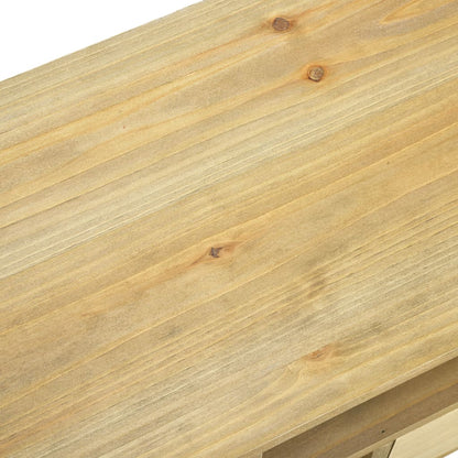 TV cabinet with patterns brown 120x30x42 cm wood