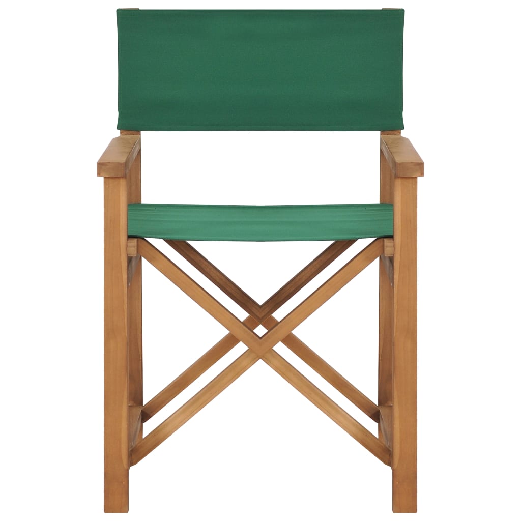 Director's chair solid wood teak green
