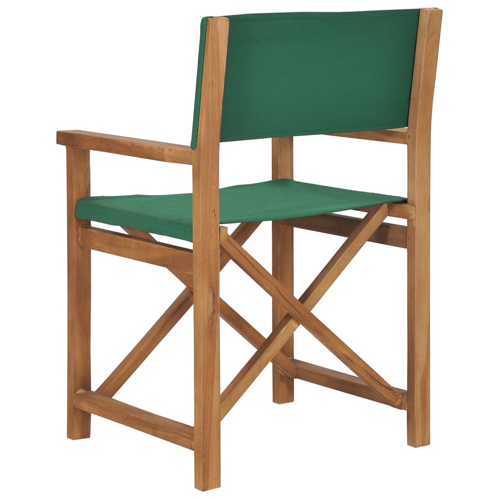 Director's chair solid wood teak green