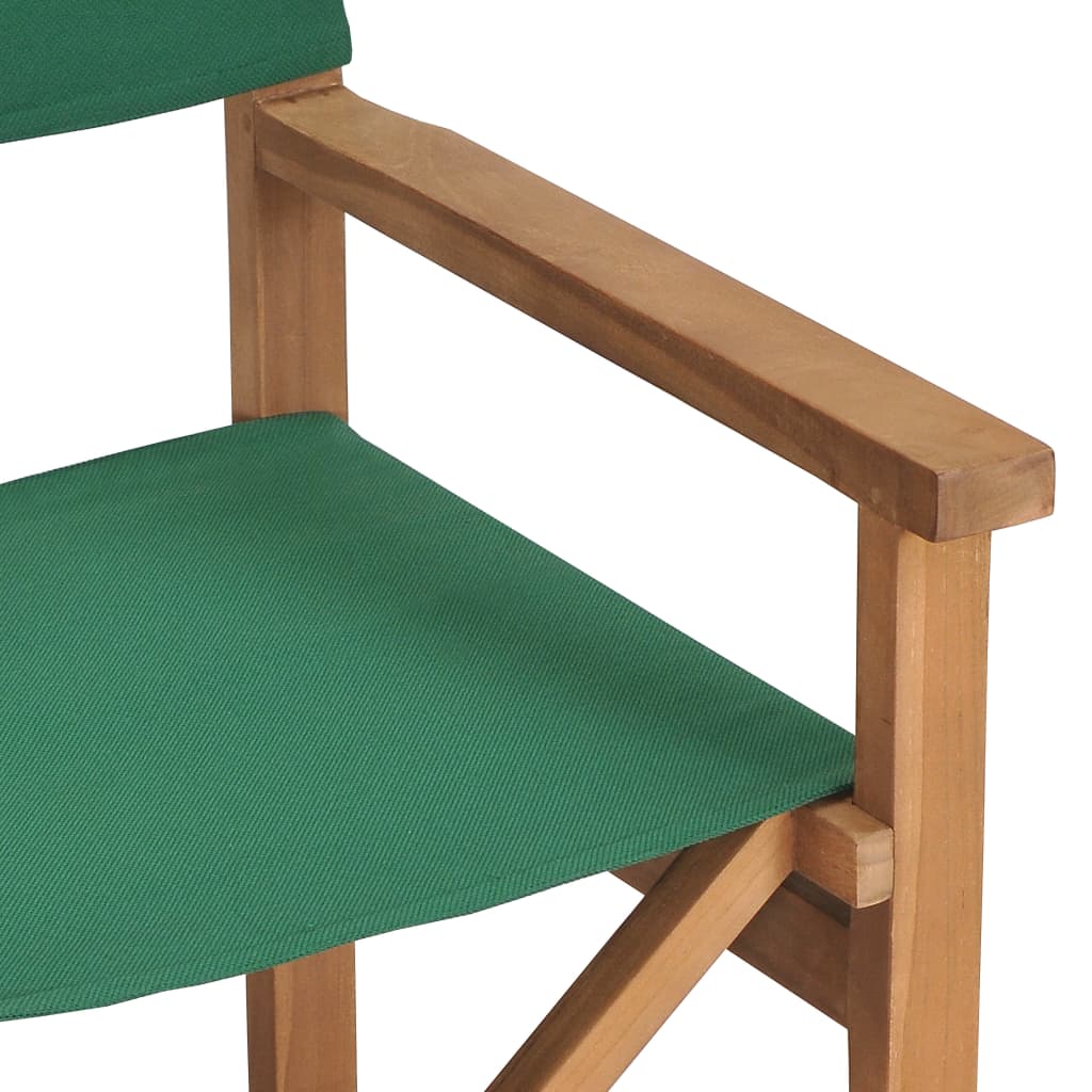 Director's chair solid wood teak green