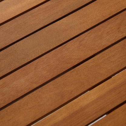 Garden lounge set 4-piece solid acacia wood