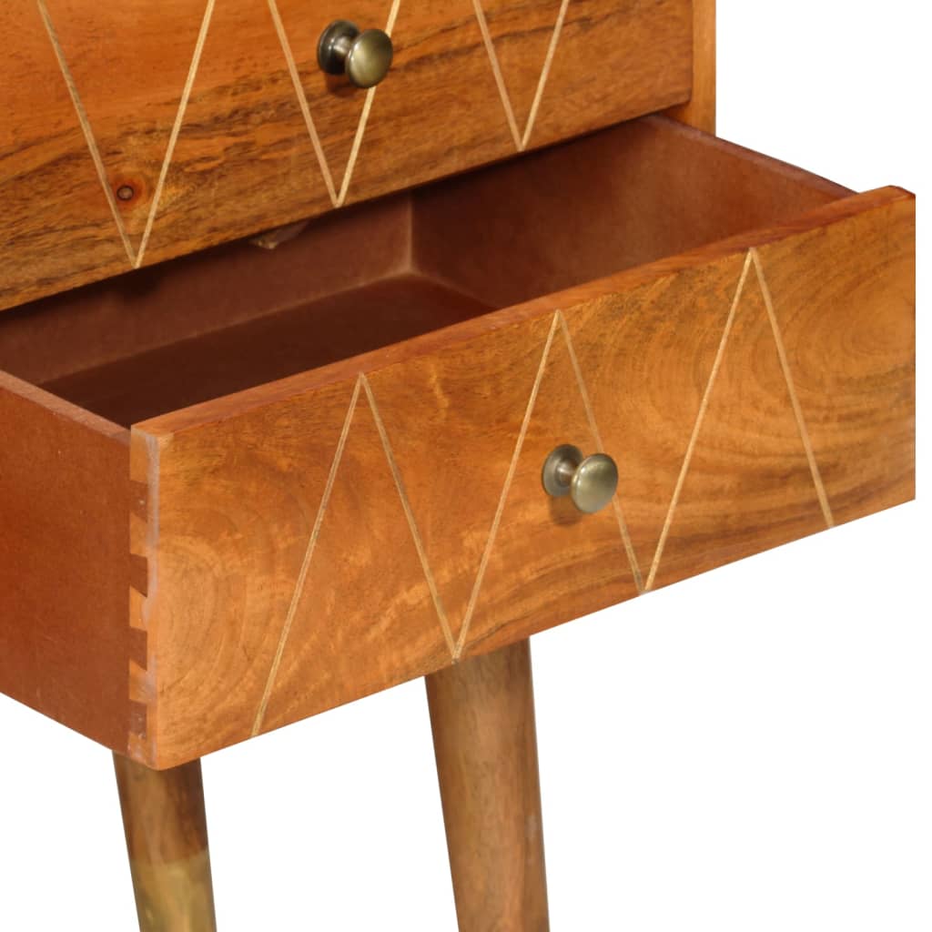 Komoda 85×40×70 cm puno drvo mango