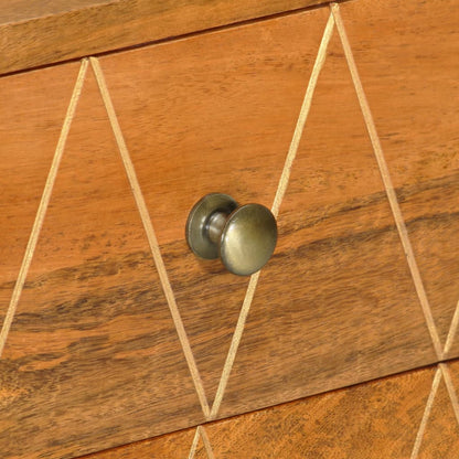 Komoda 85×40×70 cm puno drvo mango