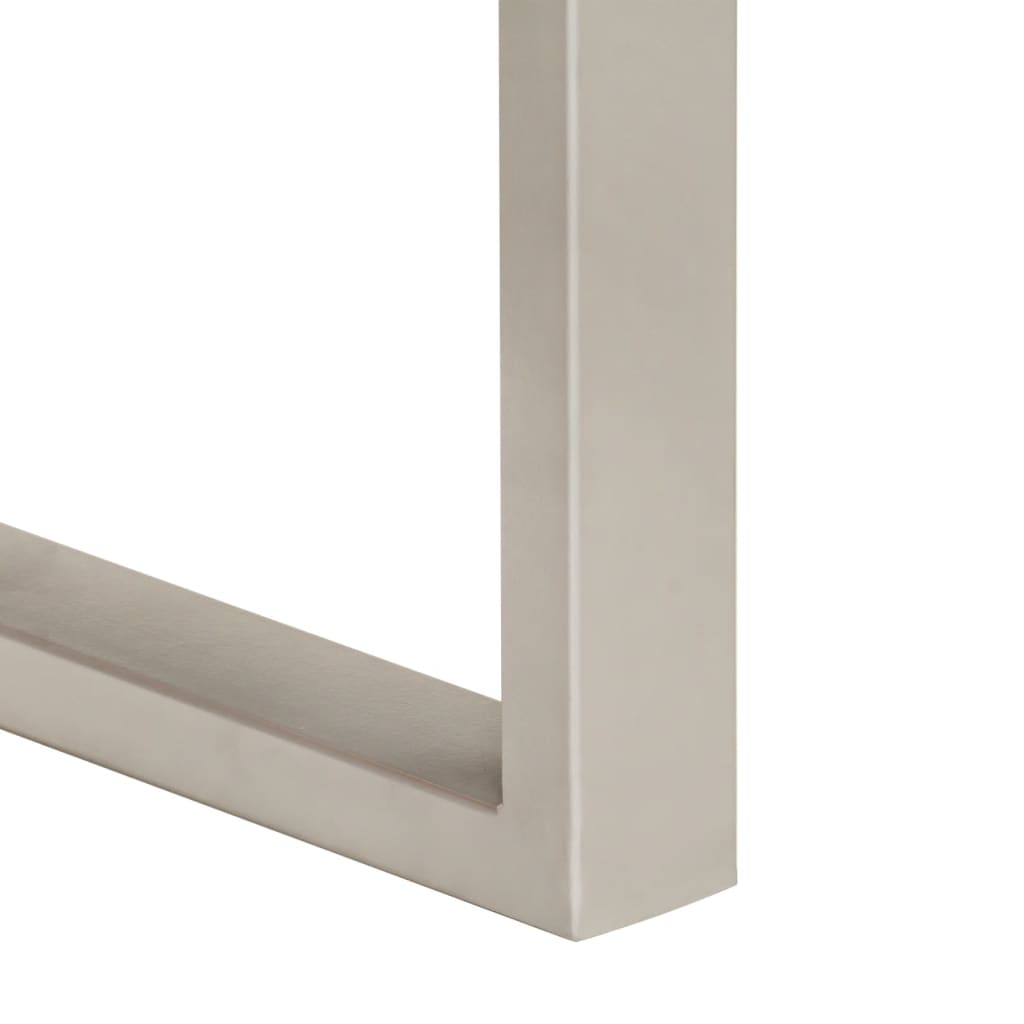 Dining table 154x80x76 cm solid acacia wood