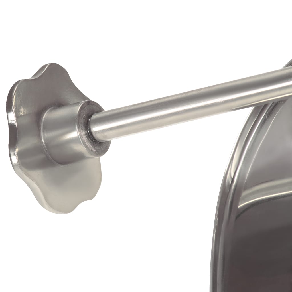 Floor lamp tripod solid wood mango 180 cm