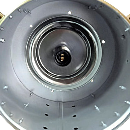 Floor lamp tripod solid wood mango 193 cm