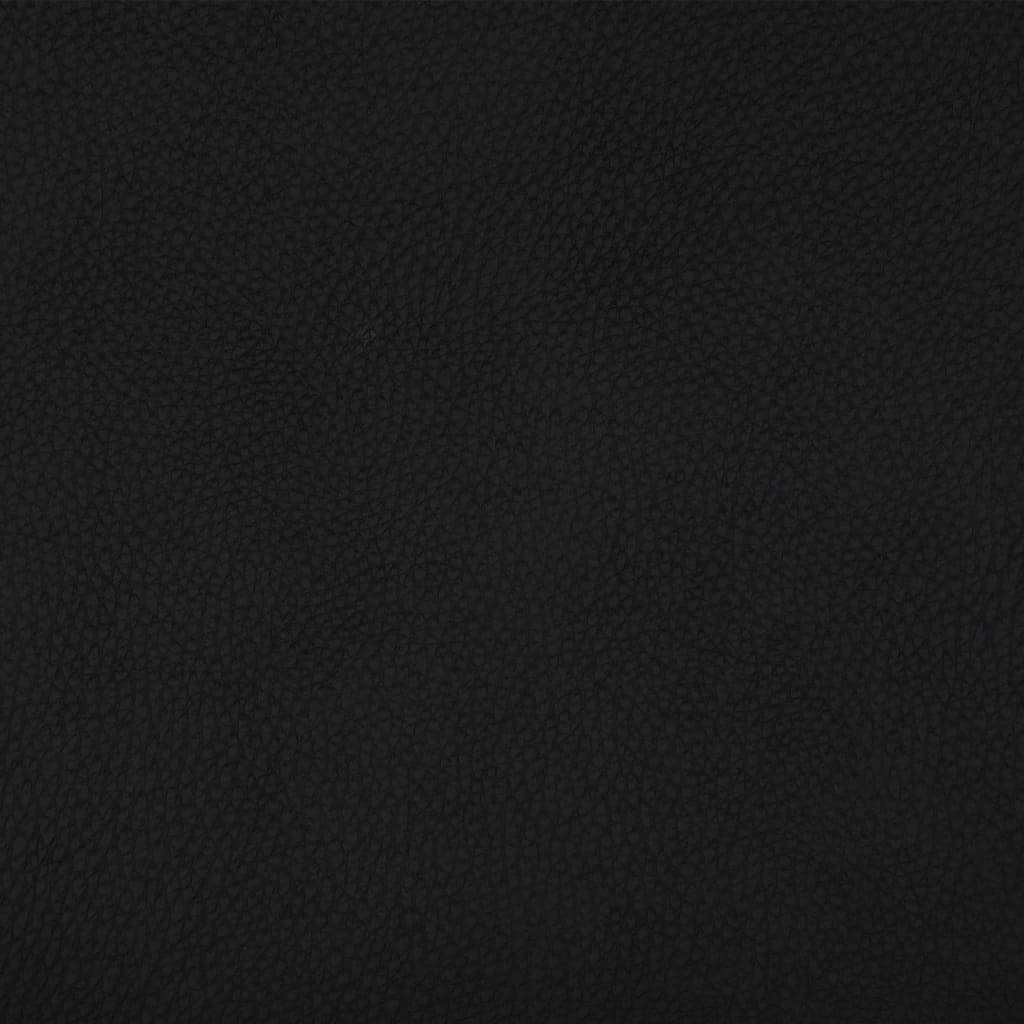 Office swivel chair black imitation leather