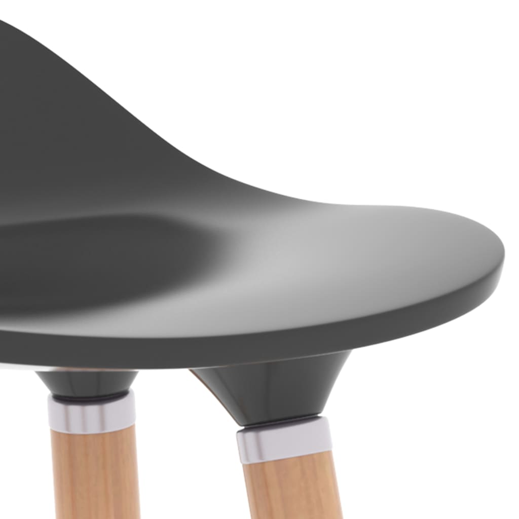 Barhocker 2 Stk. Grau