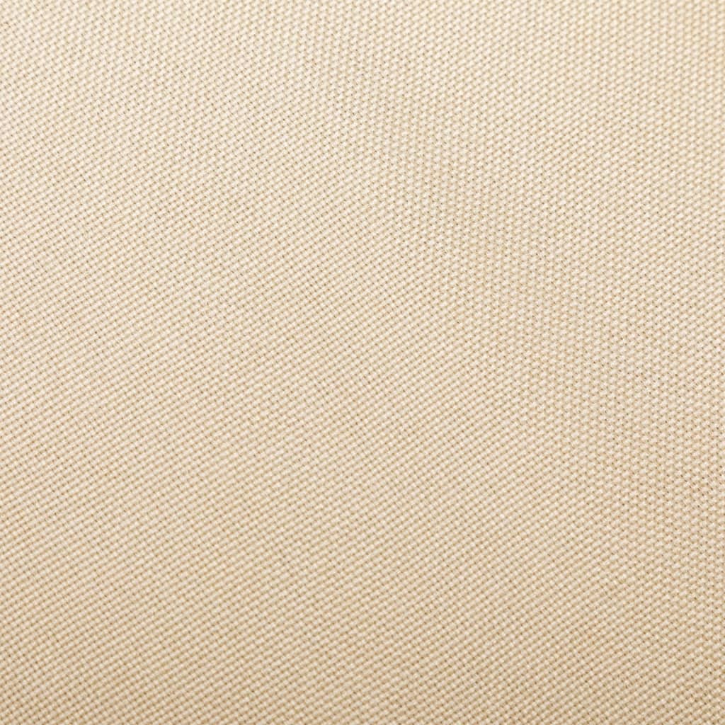 Stolica za ljuljanje krem ​​tkanina