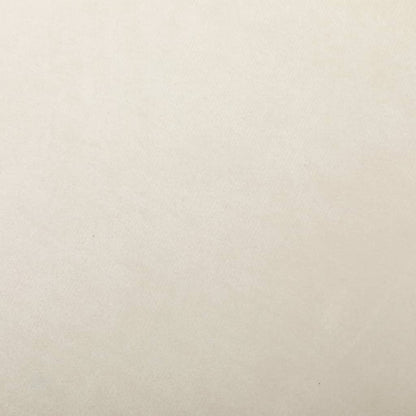 Stolica za ljuljanje krem ​​bijeli baršun