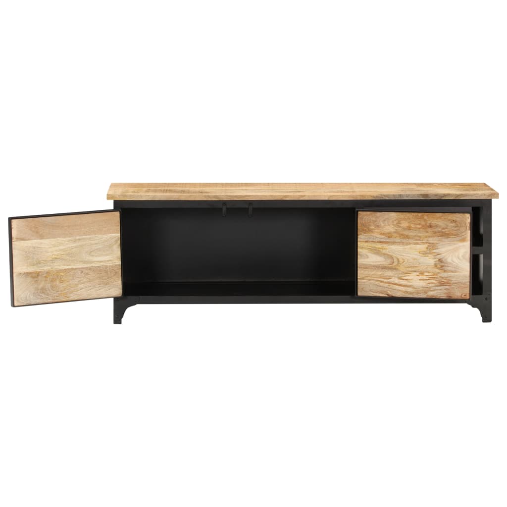TV-Schrank 120×30×40 cm Mango-Massivholz