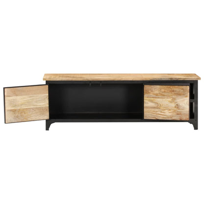 TV-Schrank 120×30×40 cm Mango-Massivholz