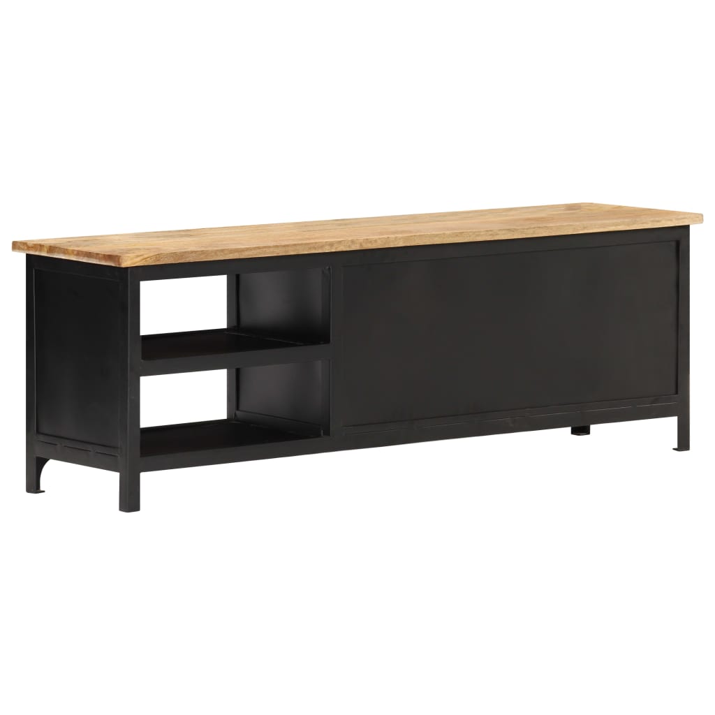 TV-Schrank 120×30×40 cm Mango-Massivholz