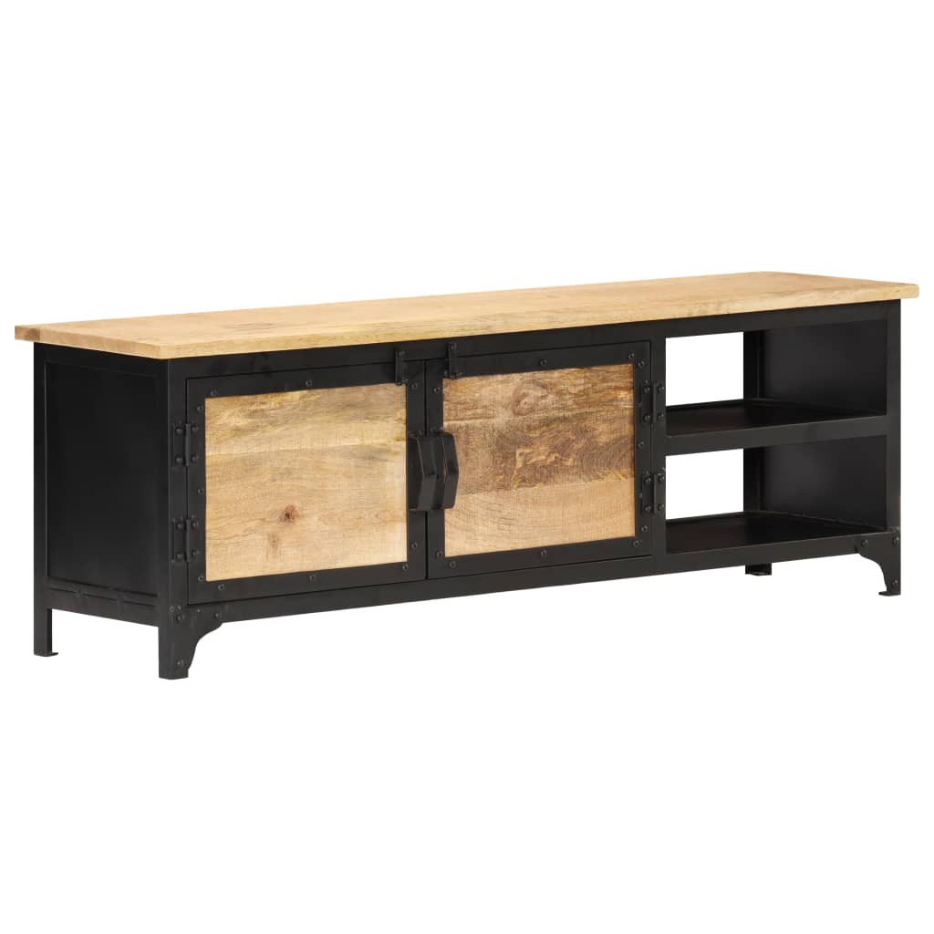 TV-Schrank 120×30×40 cm Mango-Massivholz