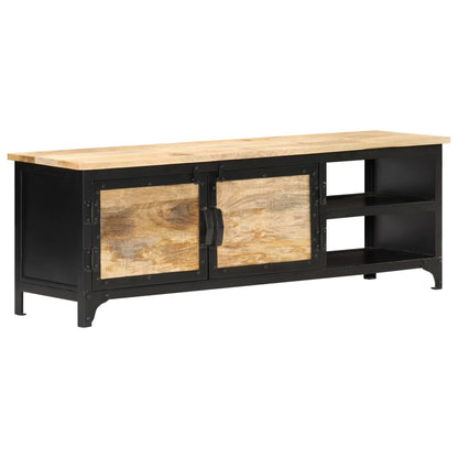 TV-Schrank 120×30×40 cm Mango-Massivholz