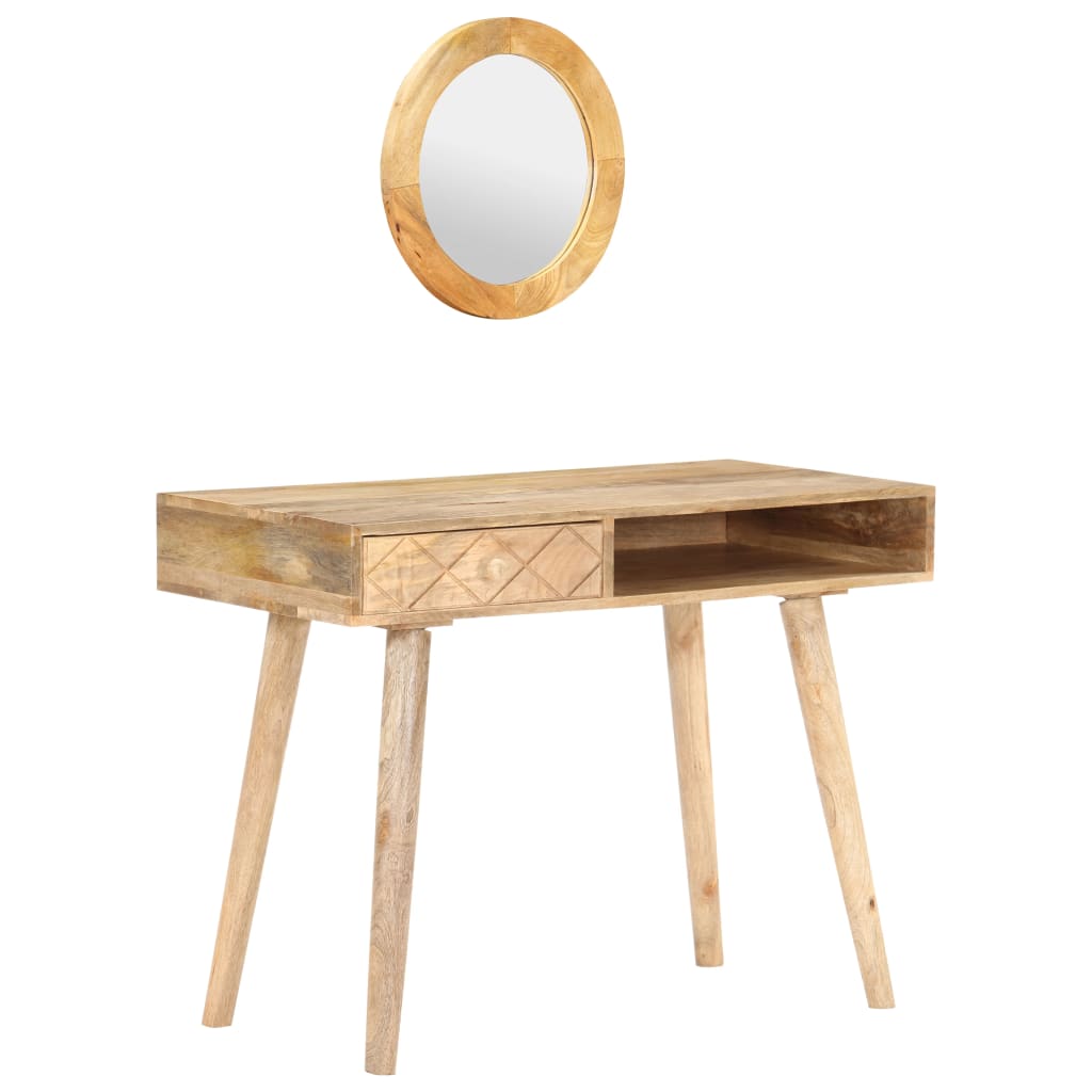 Dressing table 100x50x76 cm mango solid wood