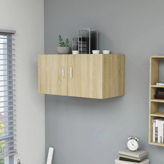 Wall cupboard Sonoma oak 80x39x40 cm wood material