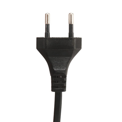 Floor lamp 2-bulb black E27 cast iron