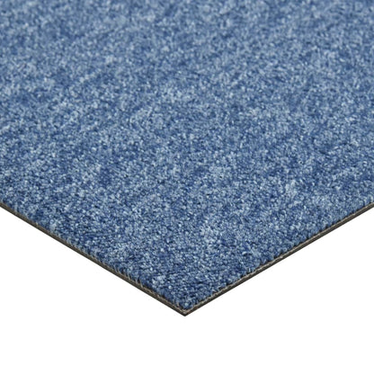 Carpet tiles 20 pcs. 5 m² 50x50 cm blue